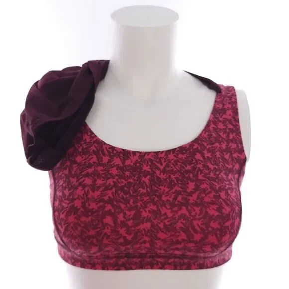 Lululemon Burgundy Built In Bra Athletic Womens Size 6 Tank Top - Picture 9 of 11